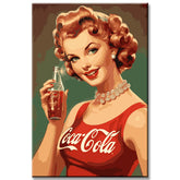 Historical Advertising Poster Paint by Numbers